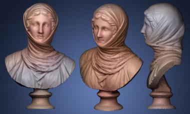 3D model Roman Woman (STL)